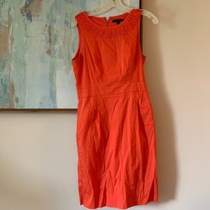 Orange Banana Republic dress with pockets!!